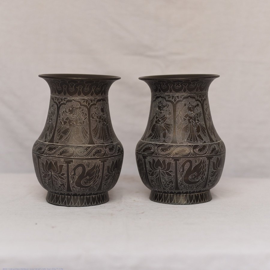 Antiquities from Khajuraho | Lota ( Set of Two )